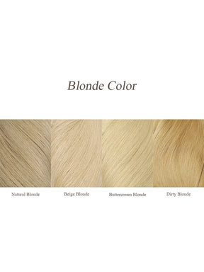 Beige Blonde Invisible Tape In Weft-100% Vigin Hair