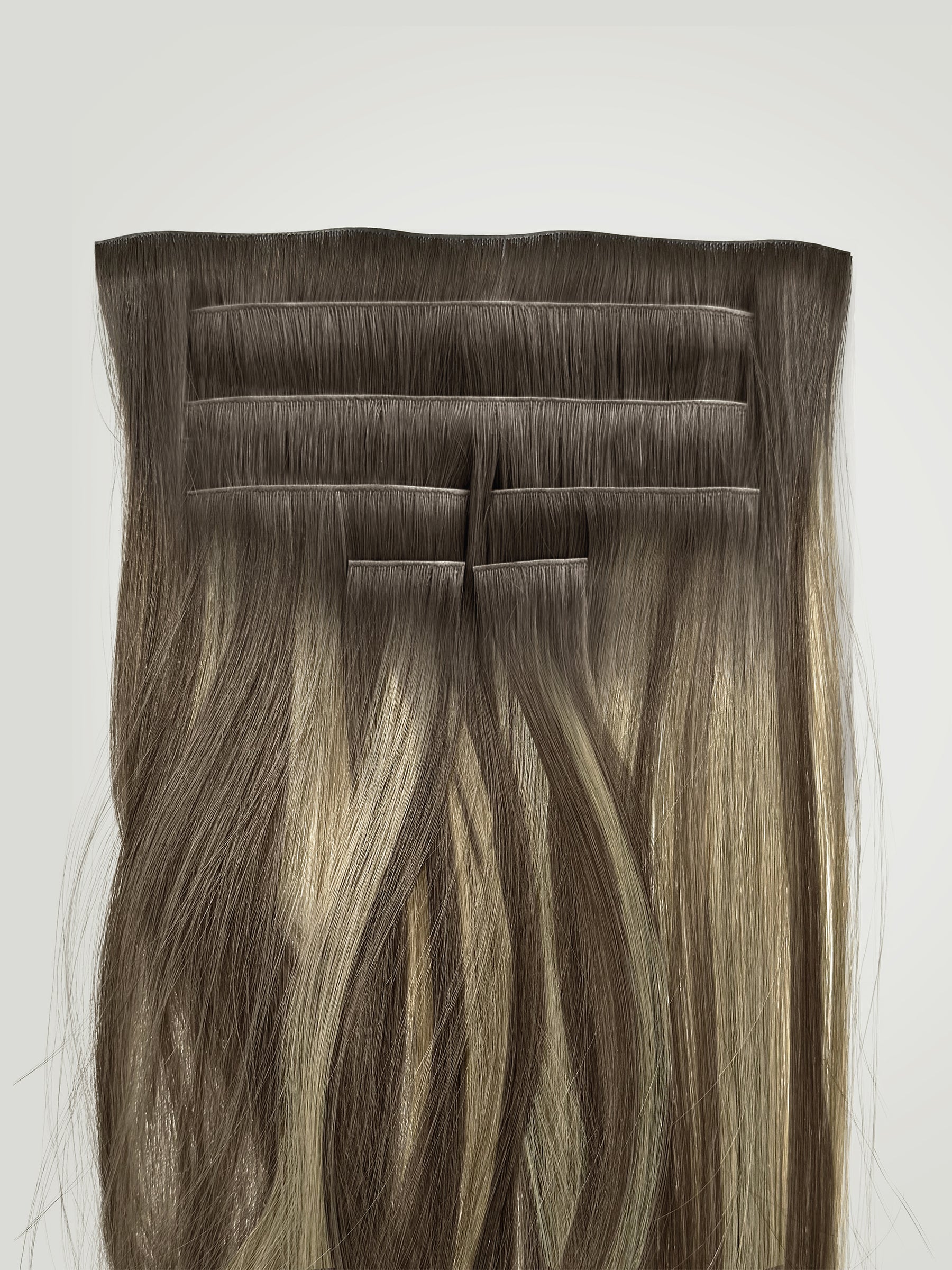 Tortoiseshell Balayage Invisible Clip-Ins 22"/55.88cm (140g)