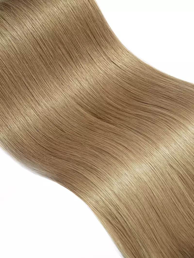 Ash Brown Invisible Tape In Weft-100% Vigin Hair