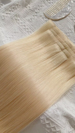 Champagne Blonde Invisible Clip-Ins 22'' (140g)