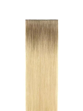 Rooted Buttercream Blonde Single Clip-In Hair Extensions 18" (22g/30g)