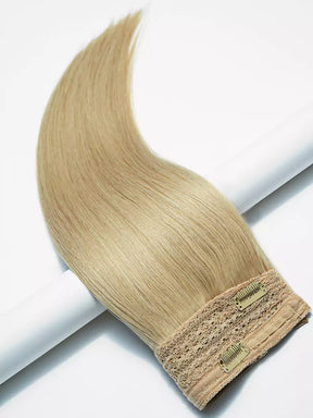 16inch beige blonde halo hair extensions5